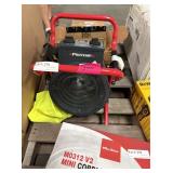Turbo electric fan heater
