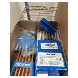 8x$ 6 Gedore punches & 2 Gedore metric allen