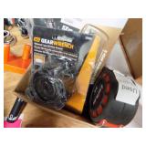Southwire wire stripper, Lufken 35' tape,