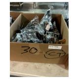 30x$  Assorted safety glasses and goggles