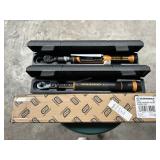 3x$  GearWrench electronic torque wrench with