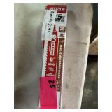 25 pack Diablo 9' wood sawzall blades