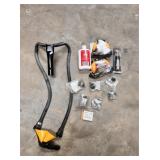 Lg. slingshot type tool, 6 gear wrench 1/2'