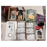 misc. job lot incl. soldering accessories, steel