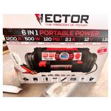 Vector 6-in-1 Portable power