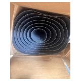 Ultrasoft diamond plate beveled mat black yellow