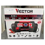 Vector 6 in 1 portable power, 1200 amp peak