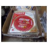 11x$ DeWalt 7 1/4' 24 T saw blade & 10 Diablo 7