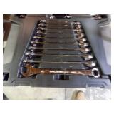 2x$ Gearwrench 14 pc. metric wrench sets