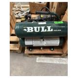 The Bull by Rolair portable air compressor,