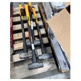 4x$ - Truper tools - 3 Truper 10 lb sledge