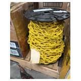 Campbell 3/16 poly coated chain 100' reel