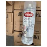 10x$ - Krylon Crystal Clear coating 1303A 6 8oz