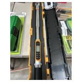 Gearwrench 120XP electronic torque wrench w angle