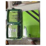 2x$ Greenlee drill/tap bit set & Greenlee carbide