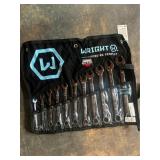 Wright open/box end wrench wet 3/8' - 1'