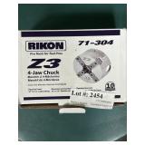 Rikon #71-304 4-jaw chuck