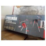 Steelman 77' contractor miter saw workstation