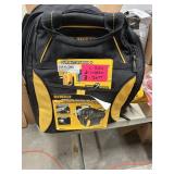 6x$ Dewalt lighted USB charging backpack tool