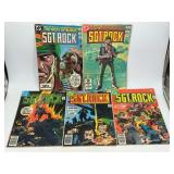 5 Sgt Rock 35c-75c DC Comic Books #309, 311-312, 3