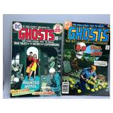 Two 20c/35c Ghosts Marvel Comics #27 (1974) & 66 (