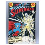 1973 Superman 20c Marvel Comic #266