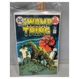 7 DC Comics: 20c Swamp Thing #13; 20c Sword of Sor
