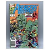 1990 Avengers West Coast Marvel Comic #61