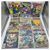 10 The Defenders Marvel Comics #59, 92, 100, 107-1
