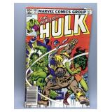 1983 The Incredible Hulk 60c Marvel Comic #282