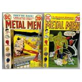 Two 1973 Metal Men 20-cent DC Comic Books #42-43