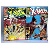 Two Uncanny X-Men Marvel Comics #222, 227