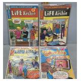 Four 1979-1985 Archie Series Life with Archie 40c-