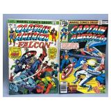 Two Captain America 25c/35c Marvel Comics #181, 22