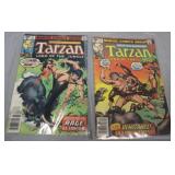 1977 Tarzan Marvel 30-35c Comic Books #5 & #6