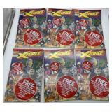 All 5 Versions of X-Force #1 Marvel Comics with on