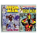 Two Iron Man Marvel Comics #170, 225