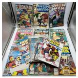 21 Iron Man Marvel Comics #171, 174, 184, 188, 197