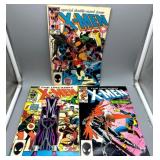 Three Uncanny X-Men Marvel Comics #193, 200-201