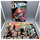 Three Uncanny X-Men Marvel Comics #201, 210-211