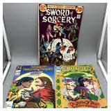 1973 Sword of Sorcery #2 20c DC Comic Book, 1989 A
