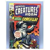 1970 Where Creatures Roam Gorgilla 15c Marvel Comi