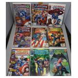 16 Marvel Captain America Comic Books: Captain Ame