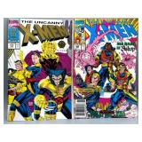 Two Uncanny X-Men Marvel Comics #275, 282