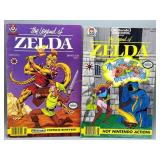 Two Nintendo The Legend of Zelda Comics #5 & 7 Val
