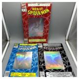 3 Spiderman Holographic Marvel Comics: The Spectac
