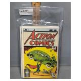 8 DC Action Comic Books: Action Comics #1 (2 Varia