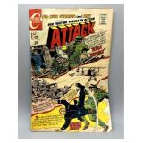 1972 All New Stories and Art Attack 20c Charlton C