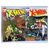 1969 X-Men #60-61 15c Marvel Comics