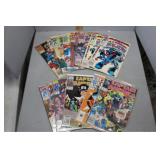 16 Marvel Captain America Comic Books #327, 352, 3